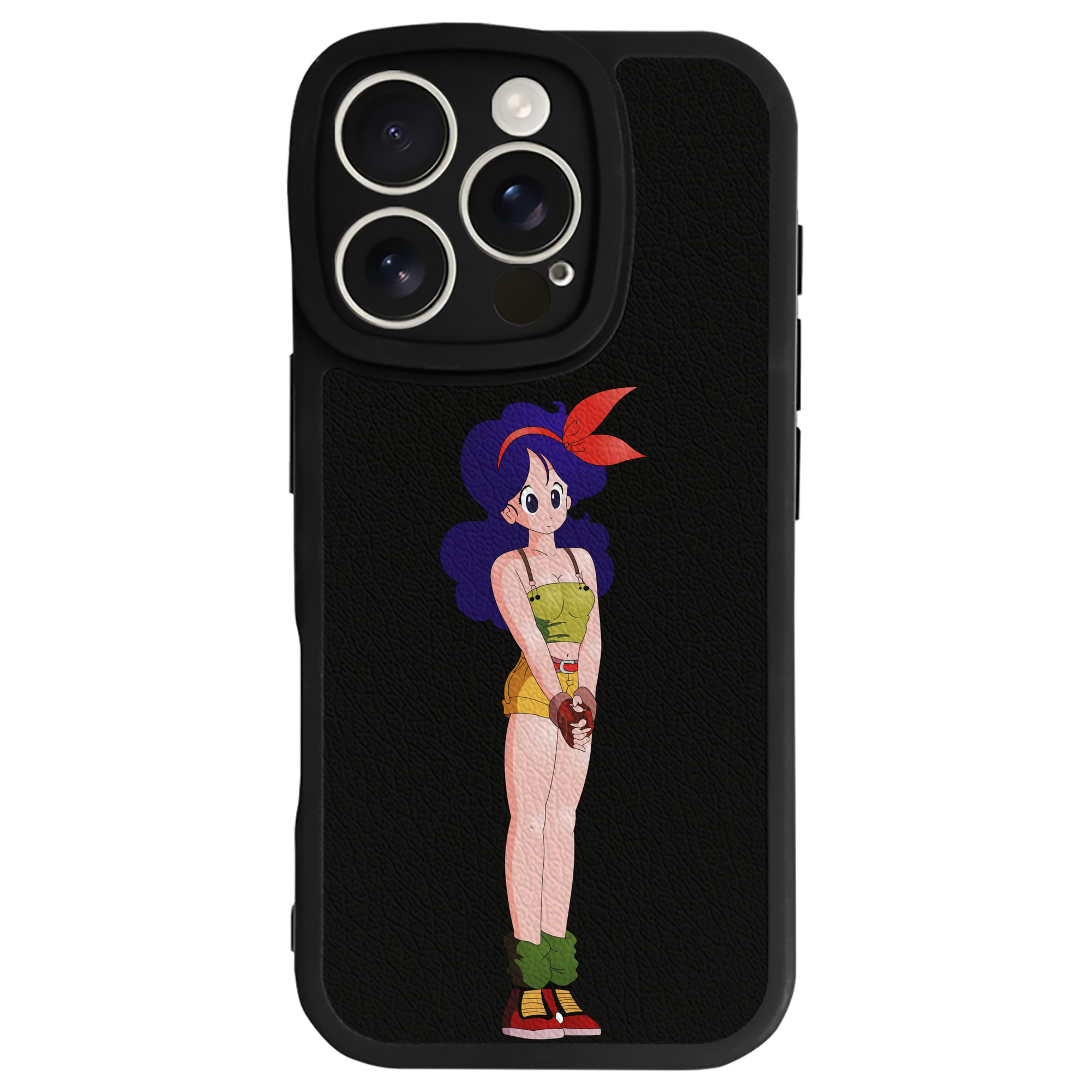 （画像用） ドラゴンボール DRAGON BALL 【iPhone 16シリーズ対応】シリコンスマホケース（レザー調） 材質：シリコン